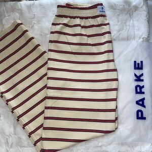 Parke Coastal Collection- Striped Cotton Boxer Pants. Brand new in package